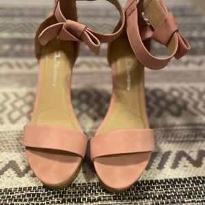 CL by Laundry Light Pink Wedges